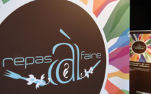 Repas à Faire présent à la manifestation d'art contemporain "ART ELYSEES" 
